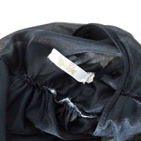 Miss Elaine Vintage Double Nylon Babydoll M - Picture 9 of 12